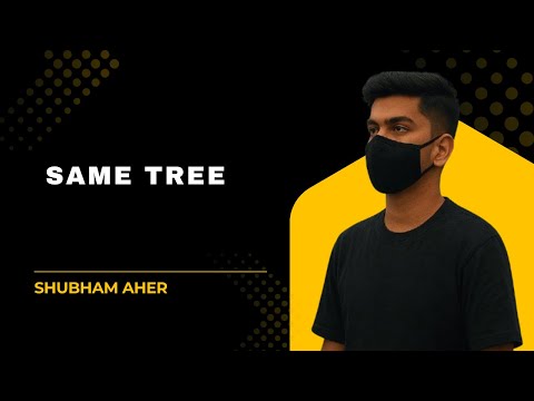 Same Tree | LeetCode Problem Explained | DSA in Python, Java & C++ | Top Coding Interview Question