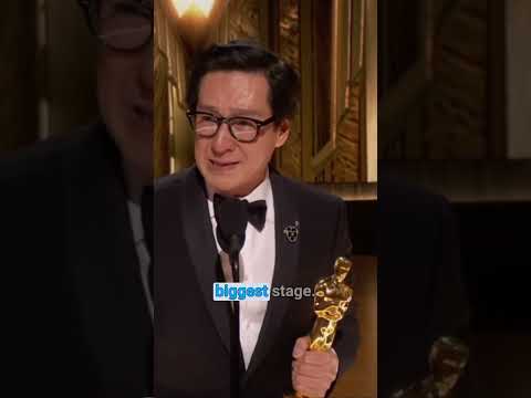 🏆 🔥 DREAM BIG: KEY HUY QUAN's Historic Oscar Win ❗️👊🏻 #motivation #shorts #nevergiveup