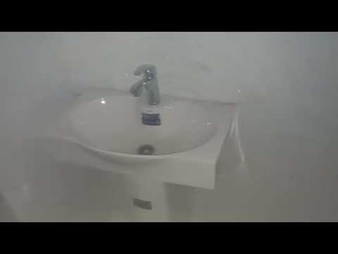 This is a basin and there is water inside it.