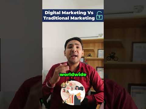 Digital Marketing Vs Traditional Marketing Which One To Choose? - It's Solved World.