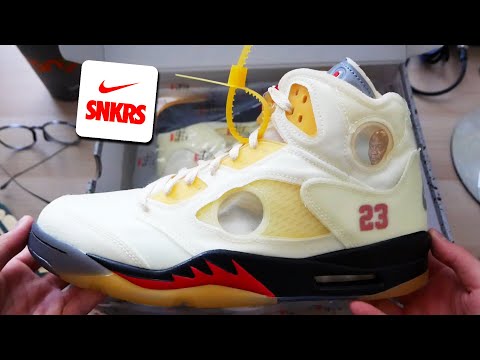 OFF WHITE Jordan 5 "SAIL" EXCLUSIVE ACCESS REVIEW