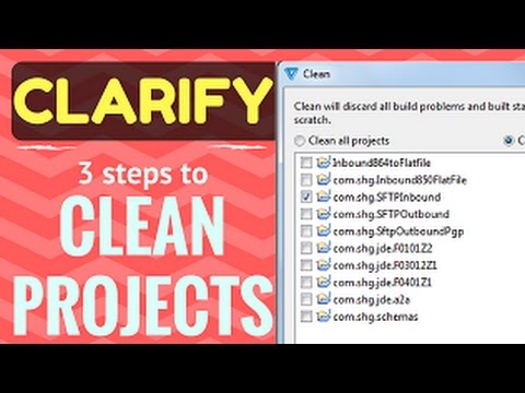Cleo Clarify: Cleaning Projects in the Workspace