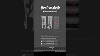 Quick Cloth Blender Market Add-on! #blender tutorial #blender3dmodeling #blender3d #blendercloth