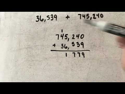 Adding Multi-digit Numbers