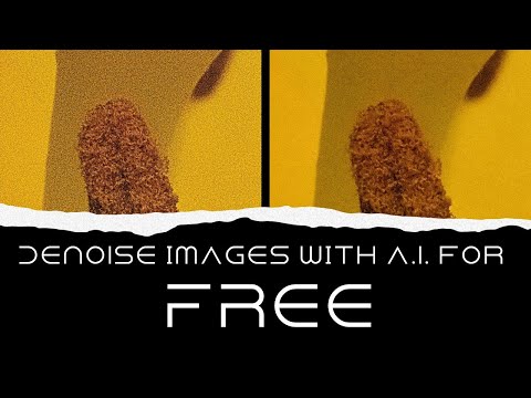 Denoise Images with AI for FREE Using Open Source Alternatives to Topaz and Lightroom.