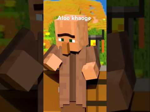 aloo khaoge #minecraft #viral #yt #gaming #voice #funnyminecraft
