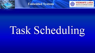 Unit-4 Task Scheduling