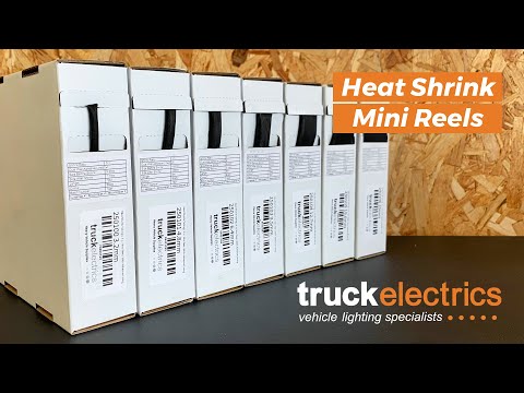Heat Shrink Tubing - Mini Reels - 3:1 Shrink Ratio