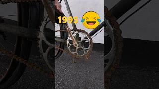 Bike Crankset Evolution#cycling #bike #mtb #roadbike #bikelife #bikegear #shimano  #crankset #shorts