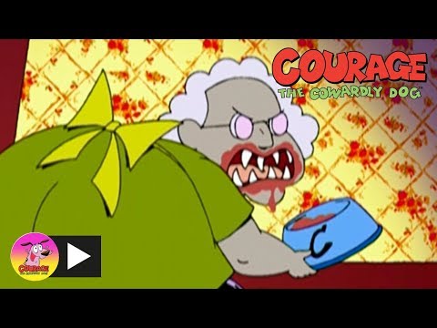 Courage The Cowardly Dog | Were-mole | Cartoon Network