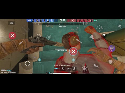 Rainbow Six Siege Mobile Gameplay  - Playing Caveira