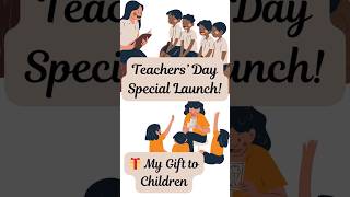 🎁 Teachers’ Day Gift: Free 3-Day Fun Workshop for Kids!  #learningmadefun