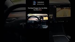 This Road Charges Electric Vehicles While They Drive