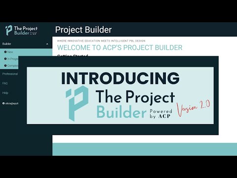 The Project Builder by ACP Version 2.0