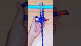 Easy Rope Knot 💡 Step by step learning