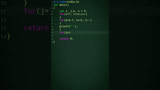 How to print Alphabet pattern in c #coding #shorts #coding_with_rahul #programming