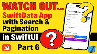 SwiftData Contact App in SwiftUI — Fast & Modern iOS Tutorial