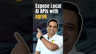 Expose Local AI APIs with ngrok? #ngrok #ai #localdevelopment #api #webhooks #developertools