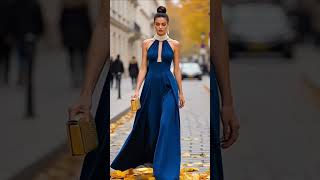 Flowing Beauty #FlowingBeauty #LongDressFashion #ElegantLooks #RunwayGlam #ChicWardrobe
