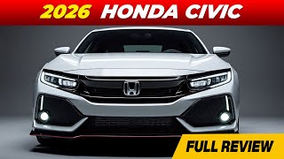 🚗⚡ 2026 Honda Civic REINVENTED! Sleeker, Smarter & Packed with Next-Gen Tech – FIRST LOOK!