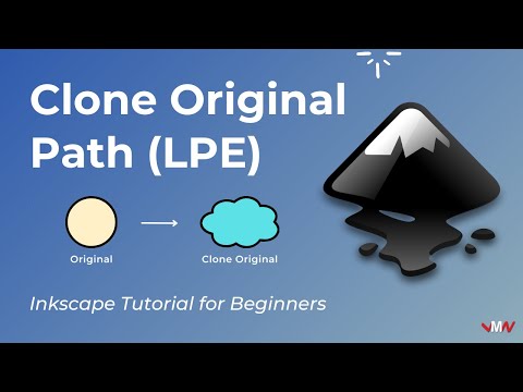 Clone Original Path (LPE) | Inkscape Tutorial for Beginners