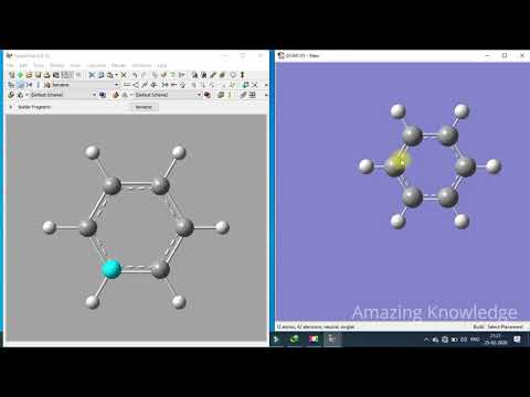 GaussView Tutorial (Customizing display options to make your Publication quality images look great)