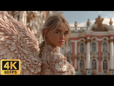 Fantasy | Dreamlike | The Rose Palace Above the Clouds [AI Music Video]