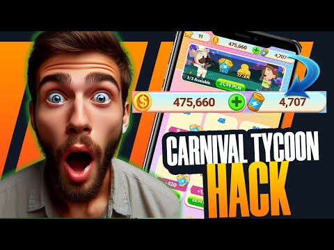 Carnival Tycoon Hack 2025 🎟️ Get Unlimited Coins & Spins | MOD APK for iOS & Android
