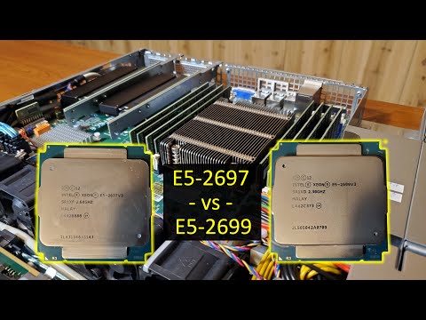 Comparing the Xeon E5-2697 vs Xeon E5-2699 for Chia Plotting, 1U Server