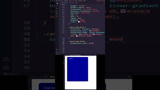 html css card flip on hover design #shorts
