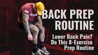 Hip Stability to Relieve Back Pain | 8-Exercise Back and Lower Body Prep Sequence