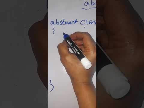 abstract class @HowToDo-g7m