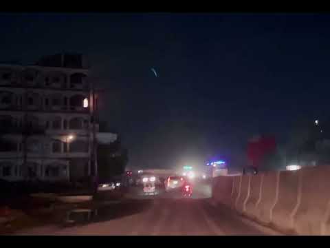 Full moon - Highway - Night drive - Dhaka 2024