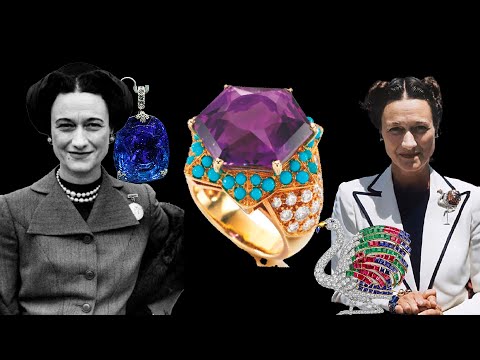 The Love Story of the Prince of Wales and Wallis Simpson: How Luxury Jewelry Led to Abdication! 👑💍