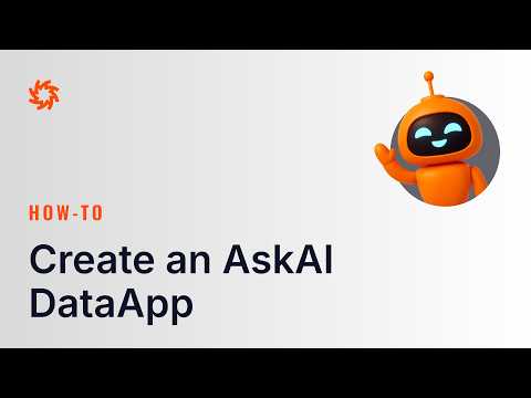 How to Create an AskAI DataApp