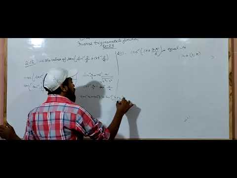 Q NO 18 & 19 EXERCISE 2.2  INVERSE TRIGONOMETRY CHAPTER 2 CLASS 12