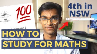 How I get 100% in Maths Exams | How to Study for Maths