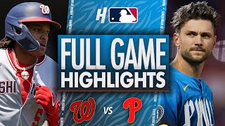 Washington Nationals vs Philadelphia Phillies - FULL GAME HIGHLIGHTS | August 22, 2025 MLB Season