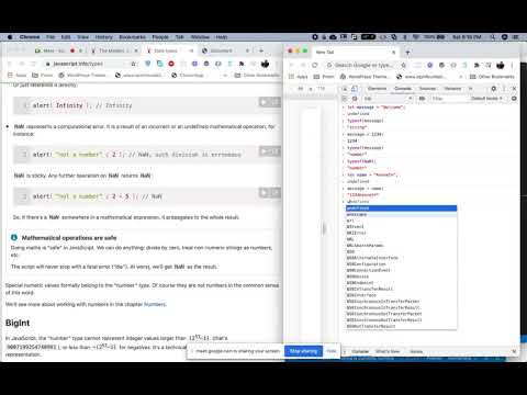 JavaScript Data Types | Type Conversion | Basic Operators