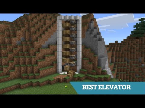 Minecraft PE | 3 x 3 Tileable ELEVATOR DESIGN (Simple, Fast & Reliable) | Redstone Tutorial
