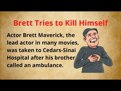 Brett Tries to Kill Himself | Short Story | Improve English