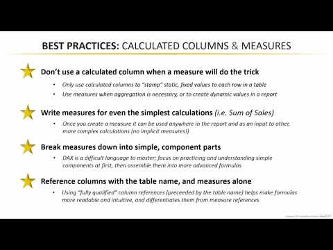 23  DAX Best Practices