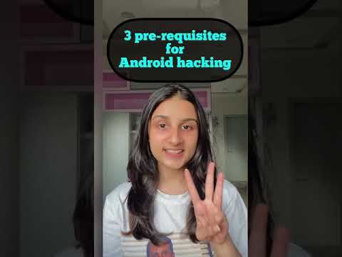 3 pre-requisites for Android hacking #Shorts