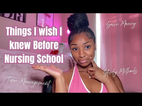 5 Things I Wish I Knew Before Starting Nursing School + Advice 🤍