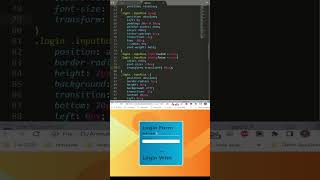 Animated Login Form Using HTML CSS | CSS Animation | #cssanimation  @informativeworld713 ​