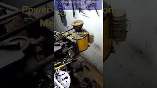 Countersinking operation on bench drill machine