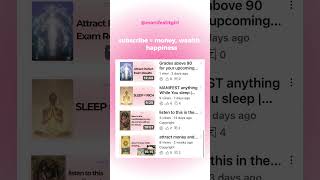subscribe for wealth and money #manifestation #universalenergy #ascension #attractabundance