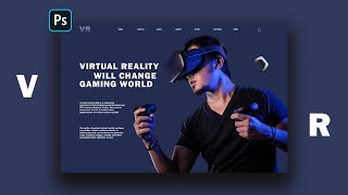 Virtual Reality Hero Image Design 2023