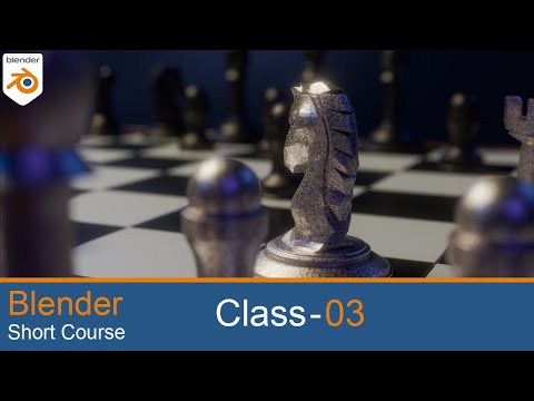 Blender Short Course -----  Class - 3  ----- Modeling