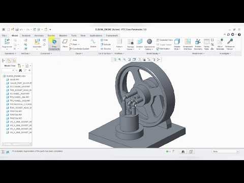 Elbow Engine | Consilio Solution | CAD | Simulation in Creo
